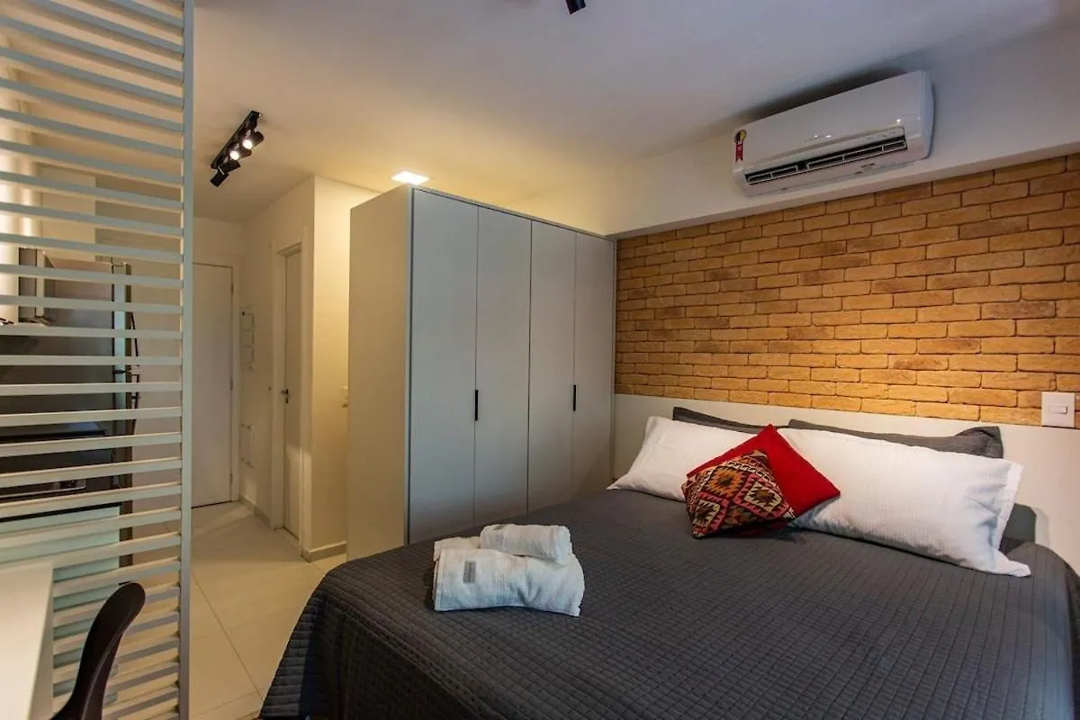 Apartment Hub9 | Novo Bhaus Vila Madalena | Metro Sao Paulo