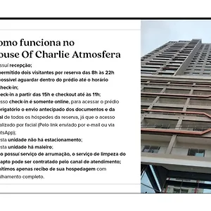 Apartamento House Of Charlie Paraiso, São Paulo