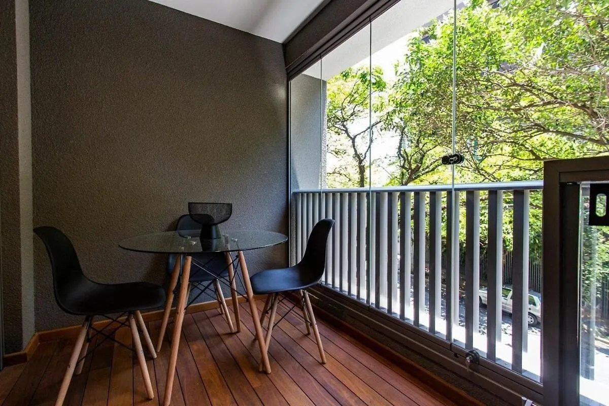 Hub9 | Novo Bhaus Vila Madalena | Metro Sao Paulo Apartment