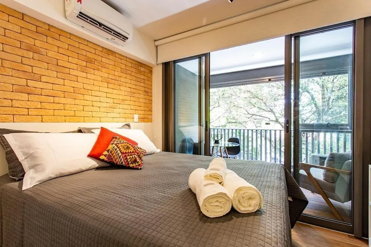 Apartment Hub9 | Novo Bhaus Vila Madalena | Metro Sao Paulo